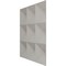 Ekena Millwork 11 7/8in. W x 11 7/8in. H Benson EnduraWall Decorative 3D Wall Panel Covers 0.98 Sq. Ft. WP12X12BEDRU - alternate 3